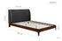 Halfden Fabric Bed